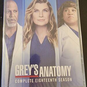 GREY'S ANATOMY: The Complete Eighteenth Season - Season 18 (DVD) TV Series NEW